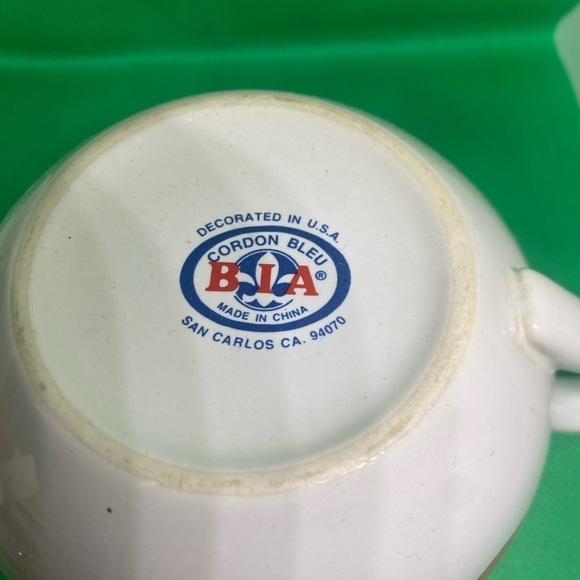 Ma Jilly Designs Cordon Bleu Lobster & Oyster Mug Cup Vintage Shellfish - Picture 5 of 8